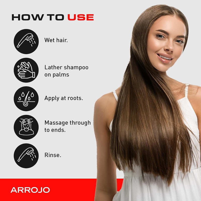 ARROJO Daily Shampoo, 33.8 Fl Oz