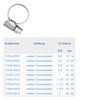 ABA Beul 57036.005.0 Hose Clamp DIN 3017 Colourless