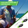 2pcs Power Grip Plus Line Release, 18 Inch Leader with