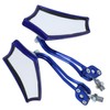 CHILDWEET 1set Motorcycle Rearview Mirrors Handlebar Mirrors for Electric and