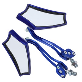 CHILDWEET 1set Motorcycle Rearview Mirrors Handlebar Mirrors for Electric and Scooters High Definition Viewing Angles Easy Installation