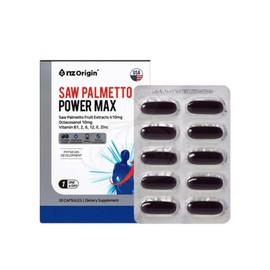 NZ 오리진  쏘팔메토 파워 맥스 (1100mgx30캡슐)/1개월분 NZ Origin Saw Palmetto Power Max (1100mg x 30 Capsules) / 1 Month Supply