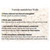 WoolFit FeelGood Footbed, Warm Felt Insoles, Hand-Stitched Colourful Insoles Made