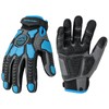 HANDLANDY Anti Vibration Gloves Men Impact Resistant Work Gloves, Padded