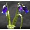 Gorgeous Glass Spring Bluebell Display