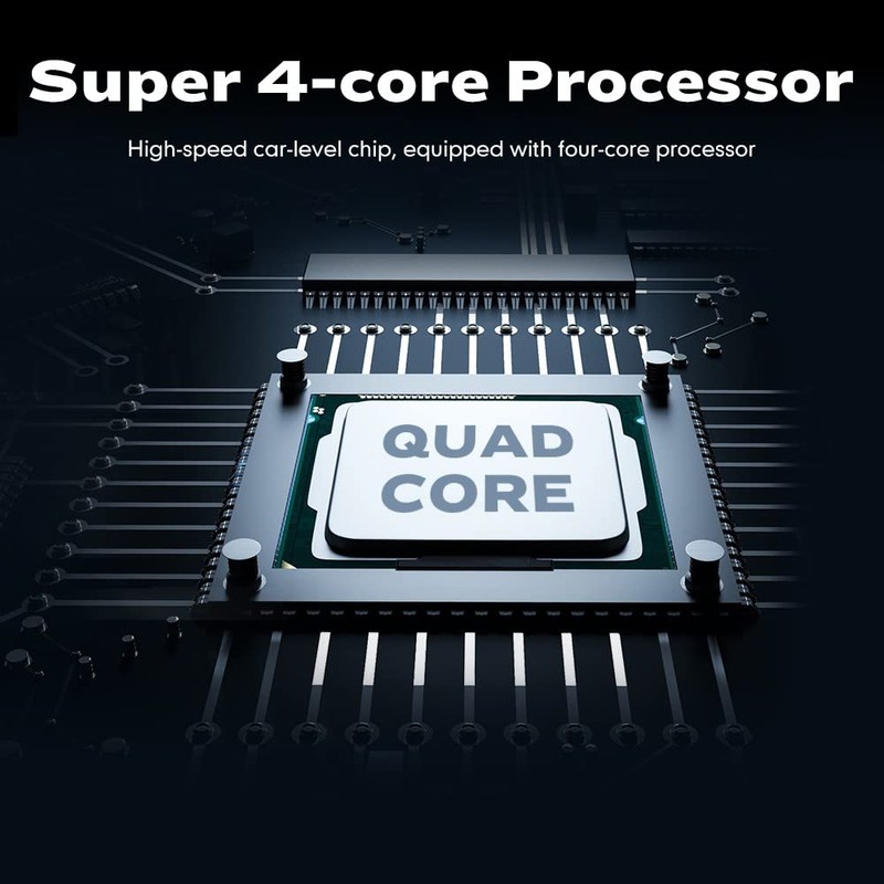 KUNFINE Android Autoradio Car Navigation Stereo GPS Radio 9" IPS