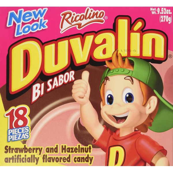 Duvalin Choc-Strawberry Candy (9.52 oz) - PACK OF 2