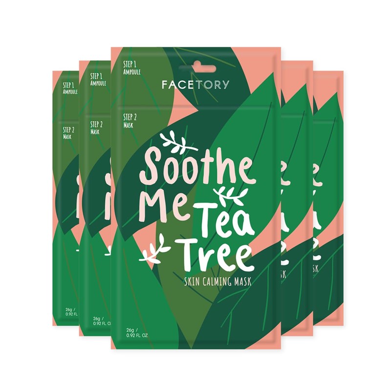 FaceTory Soothe Me - Máscara de árbol de té de
