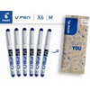 PILOT - Set di 6 Penne Stilografiche V-Pen - Inchiostro