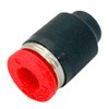 Niigata Seiki BeHAUS PPF8 One-Touch Fitting for Tubes, Cap, Tube