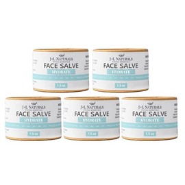 J&L Naturals Hydrating Face Salve Moisturizer for Combination Skin & Oily Skin | Organic Ingredients, 100% Natural | Cruelty Free, Vegan, Paraben Free (1-Pack) (Hydrate, 1.5 Oz (Pack of 5))
