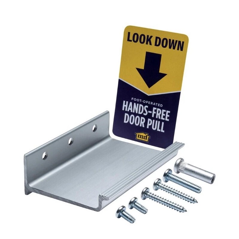 M-D Hands Free Door Pull Foot Operated - Protects Against