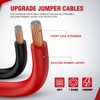 Nilight 1 Gauge 25 Feet Heavy Duty Jumper Cables 900