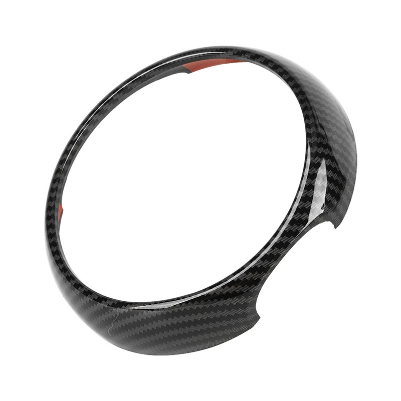 Car Dashboard Cover Edge Trim Decoration Ring Carbon Fibre Style
