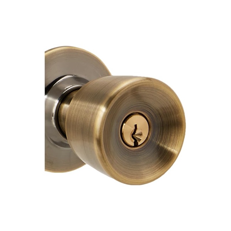 Yale MX80176 Pomo A 52PD Tul 3 Recamara, Niquel Satin