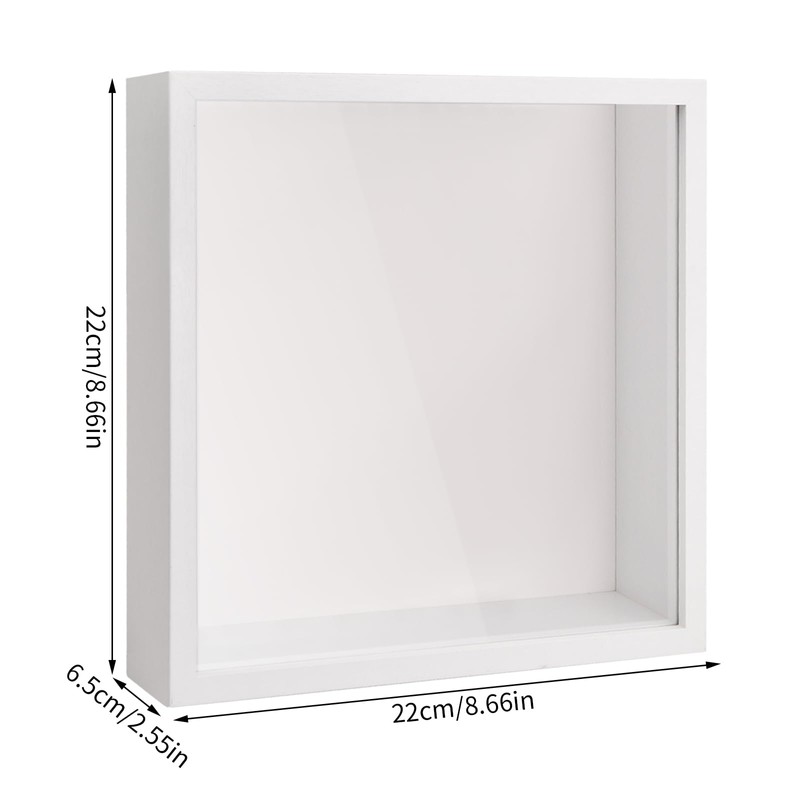 3D Shadow Box, Deep Picture Frame Display Box for Tabletop