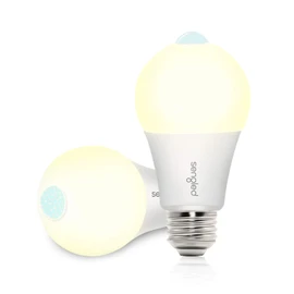 Sengled Motion Sensor Light Bulbs, A19 3000K 800LM Outdoor Indoor LED Bulb, 8.8W (60W Equivalent), Soft White Motion Sensing Bulb Built-in Photocell Sensor for Front Porch Garage Hallway, 2 Pack