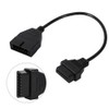 Acouto Cable Conector de diagnóstico, OBD1 de 12 Pines a