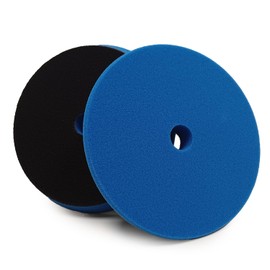 VPD SDO Blue Foam Polishing Pads - Premium Compounding & Polishing Pads for Heavy Defect Removal, Hard Paint & Deep Etching, Medium/Heavy Cutting Compounds, Tapered Edge, Made in USA, 5.5"