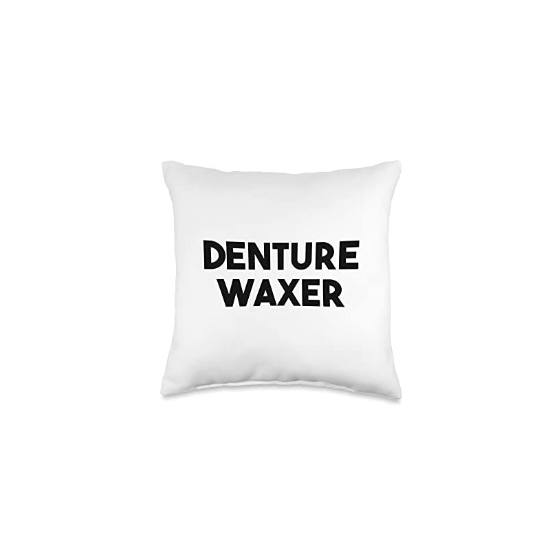 Denture Waxer Throw Pillow