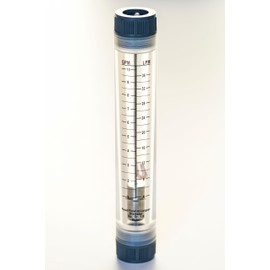 THERMIS LZM-20G Pipe Float Flow Meter for Measuring Liquids (Water) Vertical G3/4, Diameter 20 mm, Flow Rate 4-36 l/min