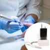 Rechargeable Manicure File 0 To 35000rpm Large Screen Display Electric