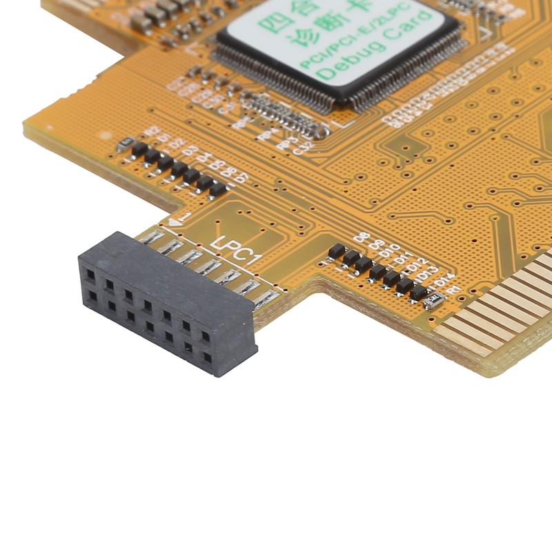 Desktop Diagnostic Card PCI PCIE 2LPC 4in1 Analyzer Motherboard 2Bit