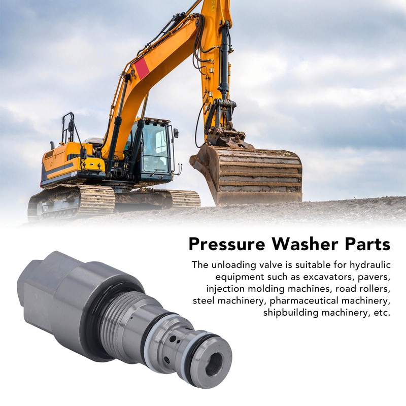 Unloader Valve Steel Large Bearing Capacity Wear Resistant Pressure Washer