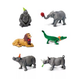 Safari PARTY ANIMALS Figures Toob Safari Ltd playset animal toy