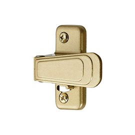 Ideal Security WCMG WC Storm and Screen Doors with Night Latch, Locks from Inside Only, 1 Pack, Gold