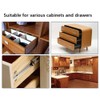 Drawer Slides, URBEST 10 Inch Full Extension 3 Section Ball