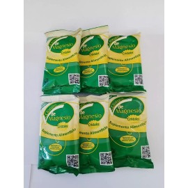 Vida Magnesio Magnesium Chloride 50g (6 PK) Cloruro de Magnesio 50g each  ( Vida Magnesio )