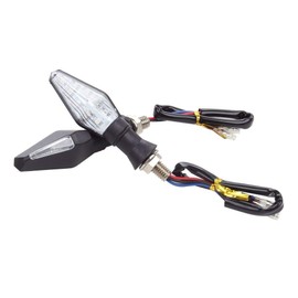 Safety!! Double-Sided Flashing Bike Universal LED Turn Signal, Left and Right Set of 2