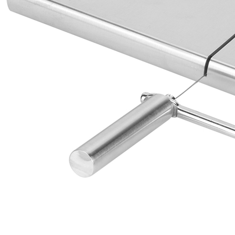 Household Stainless Steel Cheese Ham Butter Cutter with Cutting Wire