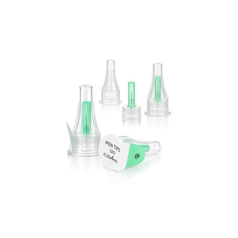 Disposable Pen Tips 32G x 4mm,100 Box,Thin-Wall Tech,Standard Compatibility