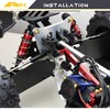 NMNRC Carbon Fiber Rear A-Arms Mudguard Suspension Arm Mud Flaps
