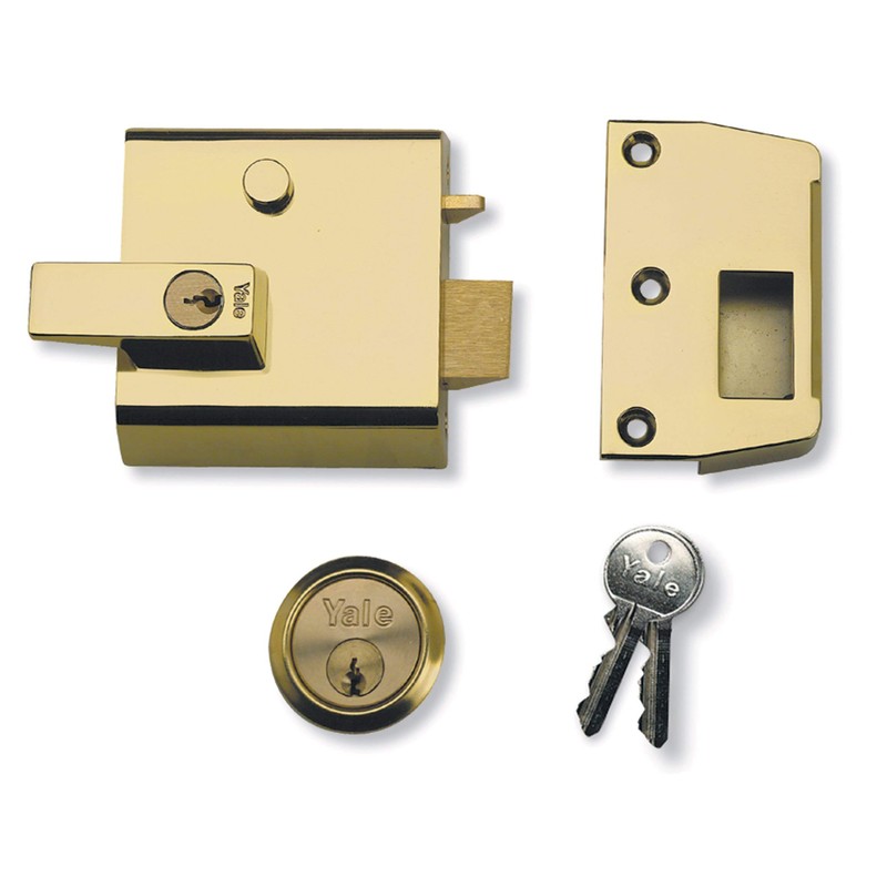 Yale B-2-BLX-PB-40 Double Locking Internal Security Lock with Key