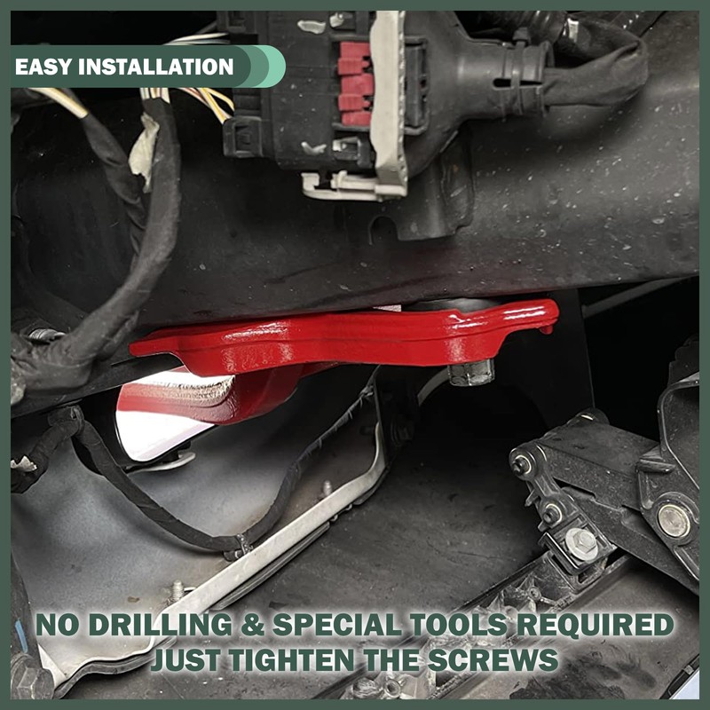 Phamyor Heavy Duty Front Tow Hooks Fit for 2019-2024 Dodge
