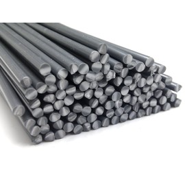 Plastic Welding Wire PVC-U Hard 3 mm Round Grey 25 Rods