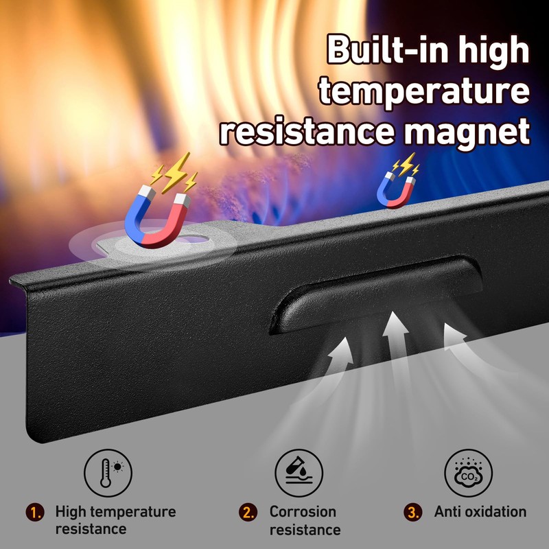 Upgraded Wind Guards for Blackstone 28 inch Griddle, Fit Grill