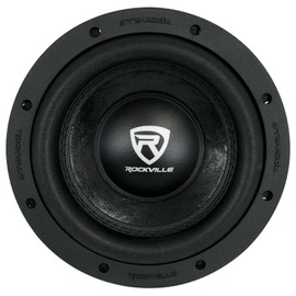 Rockville W8K6D4 V2 8" 1400w Peak Car Audio Subwoofer Dual 4-Ohm Sub 350w RMS