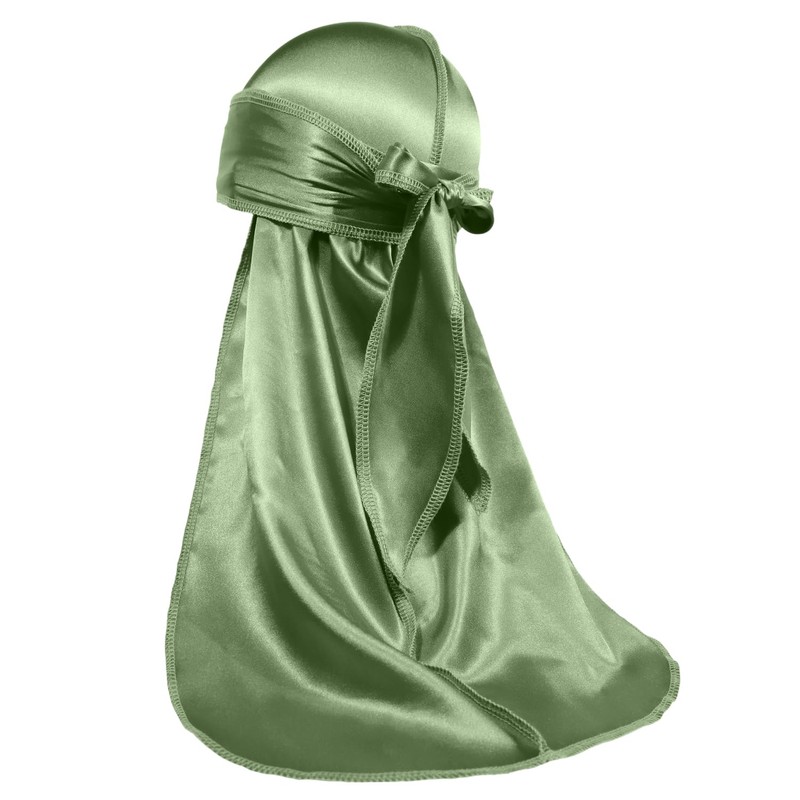 ForceWave Silky Durag for Men Wave Cap Satin Dorag for