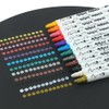 TRANSON 12 Color Bold and Fine Dual-tip Acrylic Paint Pen
