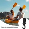 Runseaway12PCS Kayak Paddle Holder, Adjustable Paddle Clips, Universal Paddle Storage