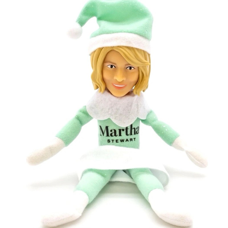 Martha Stewart Martha On The Mantel Christmas Elf Doll Elf