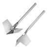 uxcell Inside and Corner Trowels 3.5 Inch Stainless Steel Drywall