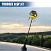 UHANBUT Pilot Car Antenna Topper, Cute EVA Vehicle Antenna Foam
