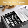 Conflech Silverware Organizer Bamboo Kitchen Drawer Organizer Utensil Organizer Silverware
