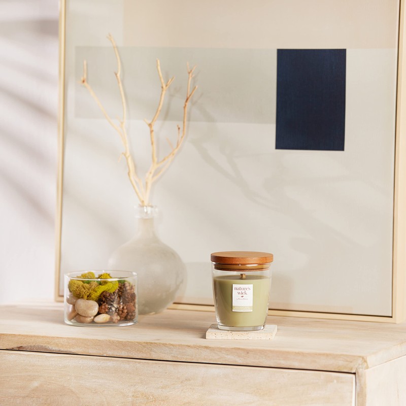 Nature's Wick Sage & White Pepper Scented Candle 10 ounces