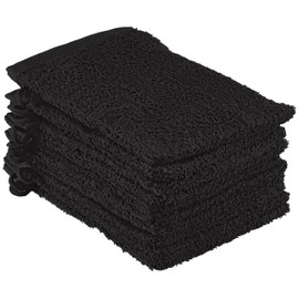 NatureMark NM-HT0829 Terry wash cloths, pack of 10, size 15 x 21 cm, 100% cotton.